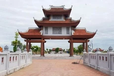 Dự kiến, đầu tháng 3/2020, Công ty TNHH Xây dựng Hồng Minh sẽ khởi công Gói thầu số 07 Xây lắp công trình đường vào Khu lưu niệm nhà bác học Lê Quý Đôn (Thái Bình). Ảnh: Trọng Tài