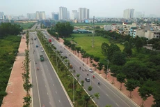 Điểm hấp dẫn các nhà đầu tư của CIENCO 5 đến từ Dự án Đường trục phía Nam tỉnh Hà Tây (cũ). Ảnh: Lê Tiên