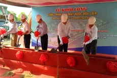 Lễ khởi công Dự án Nhà máy Nước Hòa Liên ngày 25/3 tại Đà Nẵng (Ảnh nhà thầu cung cấp)