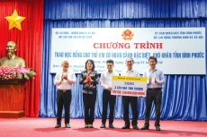 Hàng năm, Công ty CP Đầu tư - Bất động sản Thành Phương luôn trích từ 10-15% lợi nhuận cho các hoạt động thiện nguyện