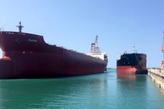 Tàu Elefsis (Hy Lạp) đang trong quá trình sửa chữa tại Nhà máy DQS