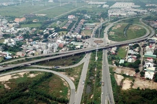 Dự án thành phần 1A xây dựng đoạn Tân Vạn - Nhơn Trạch giai đoạn 1 thuộc đường Vành đai 3 TP.HCM có chiều dài 8,75 km, dự kiến khởi công vào quý III/2021. Ảnh: Song Lê