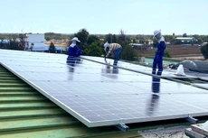 Tổng quy mô đấu giá cạnh tranh để huy động phát triển điện mặt trời trong giai đoạn đến tháng 6/2021 là khoảng 1.000 MW. Ảnh: Trung Thành