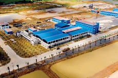 Công ty CP Đầu tư xây dựng Bảo Sinh đã thực hiện nhiều gói thầu tại Dự án Nhà máy Nước mặt sông Đuống giai đoạn I. Ảnh: Anh Thi