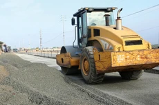 Gói thầu ST-CW-01 Thi công xây dựng tuyến Đường tỉnh 933B có giá trị hơn 258 tỷ đồng. Ảnh: Nhã Chi