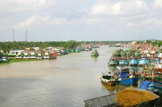 Dự án Hệ thống thủy lợi Cái Lớn - Cái Bé giai đoạn 1 sử dụng vốn trái phiếu chính phủ, có tổng mức đầu tư 3.309,5 tỷ đồng. Ảnh: Thốt Nốt