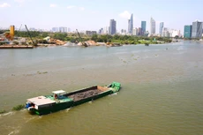 Từ năm 2016 đến nay, Công ty TNHH Xây dựng và Thương mại Tường Vy trúng 9 gói thầu do Tổng công ty Bảo đảm an toàn hàng hải miền Nam mời thầu. Ảnh: Lê Tiên