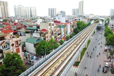 Tổng mức đầu tư của Dự án Đường sắt đô thị Hà Nội, tuyến Cát Linh - Hà Đông đã tăng từ 8.770 tỷ đồng thành hơn 18.000 tỷ đồng. Ảnh: Lê Tiên