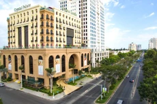 Trung tâm Hội nghị tiệc cưới Crystal Palace tại TP.HCM là tài sản lớn nhất của Công ty CP Tập đoàn Khải Vy bị đưa ra bán đấu giá. Ảnh: NC st