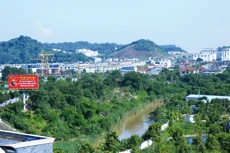 Nhiều nhà đầu tư phát triển bất động sản chuyên nghiệp đã có mặt tại Lào Cai với những dự án nghìn tỷ. Ảnh: Lê Tiên