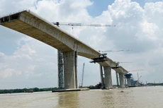 Dự kiến hợp long nhịp đầu tiên cầu Nhơn Trạch trong tháng 9/2024
