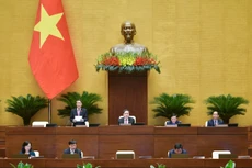 Phó Chủ tịch Quốc hội Nguyễn Đức Hải điều hành phiên họp