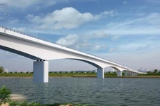 Phối cảnh cầu Kênh Vàng.