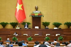 Phó Chủ tịch Quốc hội Nguyễn Đức Hải điều hành phiên họp sáng 22/11