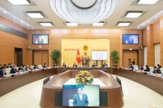 Chủ tịch Quốc hội Trần Thanh Mẫn - Trưởng ban Chỉ đạo chủ trì Phiên họp