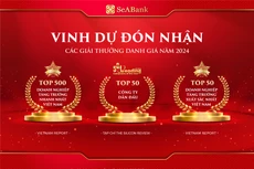 SeABank lần thứ 5 được vinh danh trong Top 500 doanh nghiệp tăng trưởng nhanh nhất Việt Nam