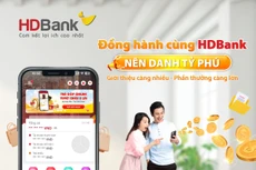HDBank thưởng vàng SJC cho khách hàng sử dụng dịch vụ