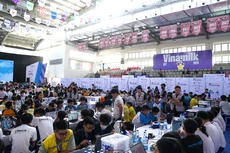 Các thí sinh ROBOTACON WRO 2024 cùng Vinamilk trở thành “Đồng minh Trái đất”