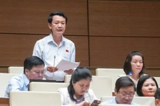 Đại biểu Trần Quang Minh - Đoàn ĐBQH tỉnh Quảng Bình góp ý quy định về đối tượng tham gia bảo hiểm y tế