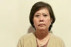 Bà Nguyễn Thị Hồng khi bị bắt, tháng 7/2024