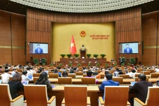 Sáng 23/11, Quốc hội nghe Phó Thủ tướng Chính phủ Lê Thành Long trình bày Tờ trình về Dự án Luật Quản lý và đầu tư vốn nhà nước tại doanh nghiệp