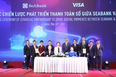 Ngân hàng TMCP Đông Nam Á (SeABank, mã chứng khoán SSB) và Tổ chức thẻ quốc tế Visa đã ký kết thỏa thuận Hợp tác chiến lược Phát triển thanh toán số