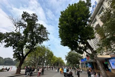 Kéo dài không gian đi bộ hồ Hoàn Kiếm tới 6 ngày trong dịp nghỉ lễ 30/4 và 1/5. Ảnh: Tường Lâm