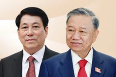 Tổng Bí thư Tô Lâm và Chủ tịch nước Lương Cường chuyển đoàn đại biểu Quốc hội