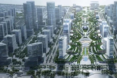 Khu Tây Hồ Tây có diện tích 35 ha là nơi bố trí 13 trụ sở làm việc