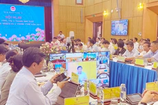 Quang cảnh Hội nghị sơ kết tình hình 6 tháng đầu năm và triển khai nhiệm vụ 6 tháng cuối năm 2024 của Ngành Kế hoạch, Đầu tư và Thống kê. Ảnh: Minh Thư