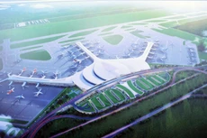 Sơ đồ Dự án đầu tư xây dựng Cảng hàng không quốc tế Long Thành giai đoạn 1.