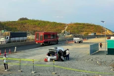 Trạm dừng nghỉ tạm trên cao tốc Vĩnh Hảo - Phan Thiết được xây dựng trong lúc chờ dự án