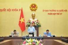 Chủ tịch Quốc hội Trần Thanh Mẫn phát biểu khai mạc Phiên họp thứ 37 của Ủy ban Thường vụ Quốc hội