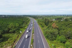Một đoạn tuyến cao tốc TP.HCM - Long Thành