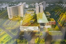 Phối cảnh Bệnh viện Đa khoa Cà Mau