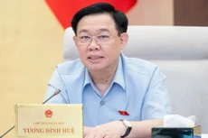 Ông Vương Đình Huệ trong lần cuối cùng điều hành phiên họp của Ủy ban Thường vụ Quốc hội