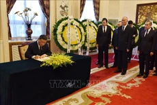 Tổng Bí thư, Chủ tịch Trung Quốc Tập Cận Bình viếng Tổng Bí thư Nguyễn Phú Trọng