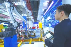 Công nghiệp chế biến, chế tạo, trong đó hạt nhân là Khu liên hợp lắp ráp và sản xuất ô tô Chu Lai Trường Hải trở thành động lực tăng trưởng chính của tỉnh Quảng Nam Ảnh: Lê Tiên