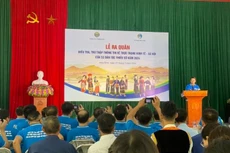 Quang cảnh Lễ ra quân