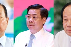 Trung ương Đảng thi hành kỷ luật đối với các ông Lê Thanh Hải, Dương Văn Thái và Mai Tiến Dũng (từ trái qua phải)