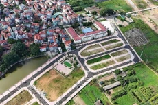 Khu đất đấu giá xã Tiền Yên, Hoài Đức có giá trúng cao nhất lên tới 133,3 triệu đồng/m2, gấp hơn 18 lần so với giá khởi điểm