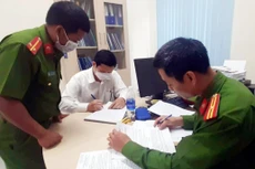 Nguyên Giám đốc Trịnh Quang Trí khi bị bắt