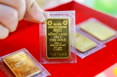 Giá bán vàng miếng SJC trực tiếp là 75,98 triệu đồng/lượng
