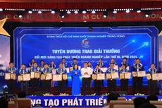 Tuổi trẻ EVNNPT nhận giải thưởng Đổi mới sáng tạo phát triển doanh nghiệp lần thứ III, năm 2024