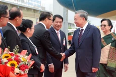 Chủ tịch nước Tô Lâm đến Vientiane, bắt đầu thăm cấp Nhà nước CHDCND Lào