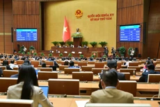 Quốc hội vừa thông qua Luật Địa chất và khoáng sản với 446/448 đại biểu tham gia biểu quyết tán thành