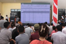 Tổng số tiền huyện Thanh Oai thu được từ phiên đấu giá quyền sử dụng đất là 404,6 tỷ đồng. Ảnh: Cổng thông tin huyện Thanh Oai