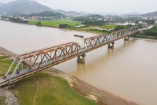  cầu đường sắt Cẩm Lý, tỉnh Bắc Giang