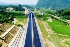 Phối cảnh cao tốc Hòa Bình - Mộc Châu giai đoạn 1. Ảnh: internet