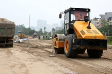 Công ty CP Đầu tư Phát triển Vĩnh Cát được công bố trúng nhiều gói thầu xây trường học, nâng cấp đường giao thông ở huyện Yên Phong, tỉnh Bắc Ninh. Ảnh: Tiên Giang